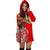 Tonga Women's Hoodie Dress - Polynesian Palm Tree Flag - Polynesian Pride