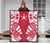Austral Islands Premium Quilt - Austral Islands Flag Polynesian White Tattoo (Red) - Polynesian Pride