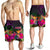 Cook Islands Polynesian Men's Shorts - Summer Hibiscus - Polynesian Pride