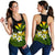 Kanaka Maoli (Hawaiian) Women's Racerback Tank, Polynesian Plumeria Banana Leaves Reggae - Polynesian Pride