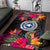 Northern Mariana Islands Area Rugs Hibiscus Polynesian Pattern - Polynesian Pride