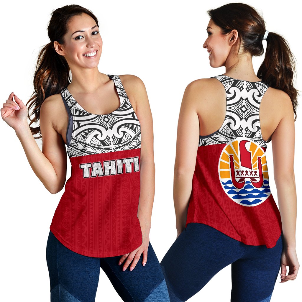 Tahiti Racerback Tank - Polynesian Style - Polynesian Pride