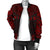 Niue Polynesian Chief Women'S Bomber Jacket - Red Version - Polynesian Pride
