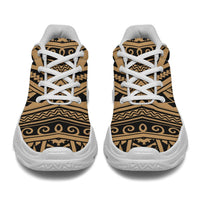 Polynesian Seamless Gold Chunky Sneakers - Polynesian Pride
