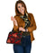 Tonga Polynesian Shoulder Handbag - Red Plumeria - Polynesian Pride