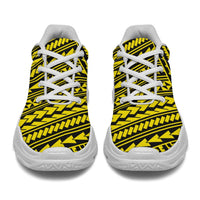 Polynesian Nation Yellow Chunky Sneakers - Polynesian Pride