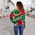 Polynesian Hawaii Christmas Women's Off Shoulder Sweater - Ugly Style - Polynesian Pride