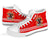 American Samoa High Top Shoes - Nu'uuli Manulele Tausala - Polynesian Pride