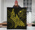 Polynesian Quilt - Polynesian Yellow Shark Warrior Tattoo - Polynesian Pride
