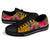 Hawaii Low Top Shoes - Kanaka Maoli With Hibiscus On Polynesian Patterns (YELLOW) - Polynesian Pride