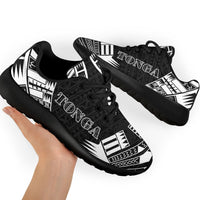 Tonga Sport Sneakers - Polynesian Tattoo Black - Polynesian Pride