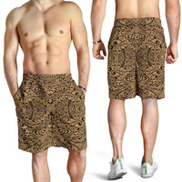 Polynesian Culture Gold Men's Short - Polynesian Pride
