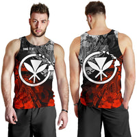Polynesian Hawaii Kanaka Maoli Personalised Men's Tank Top - Vintage Polynesian Style - Polynesian Pride