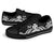 Wallis and Futuna Low Top Canvas Shoes - White Tentacle Turtle - Polynesian Pride