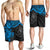 Yap Polynesian Shorts (Men) - Blue Turtle - Polynesian Pride