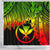 Polynesian Hawaii Shower Curtain - Tribal Wave Tattoo Reggae - Polynesian Pride