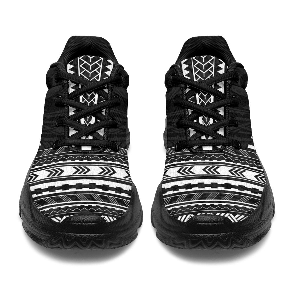 Hawaii Chunky Sneakers - Polynesian Chief Black Version - Polynesian Pride