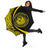 Seal Of Hawaii Umbrella Yellow - Circle Style - Polynesian Pride