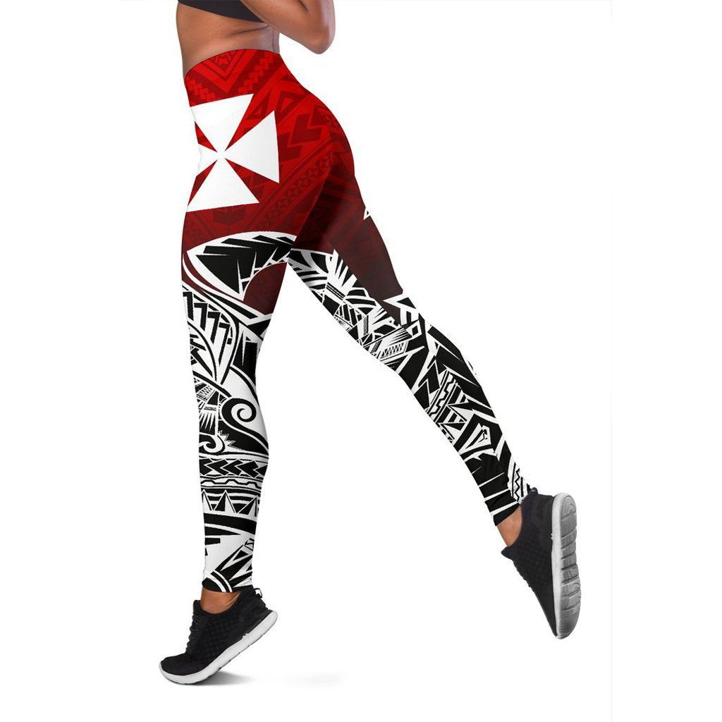 Wallis And Futuna Premium Legging A7 Art - Polynesian Pride