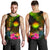 Marshall Islands Polynesian Personalised Men's Tank Top - Hibiscus and Banana Leaves - Polynesian Pride