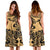 Polynesian Midi Dress - Yellow Turtle - Polynesian Pride