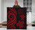 Palau Premium Quilt - Red Tentacle Turtle - Polynesian Pride