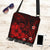 Polynesian Hawaii Crossbody Boho Handbag - Humpback Whale with Hibiscus (Red) - Polynesian Pride