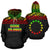 Cook Islands Polynesian Hoodie Horizontal Reggae Unisex Reggae - Polynesian Pride