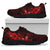 Polynesian Hawaii Sneakers - Humpback Whale with Hibiscus (Red) - Polynesian Pride