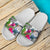 Marshall Islands Slide Sandals - Turtle Plumeria Banana Leaf Crest - Polynesian Pride