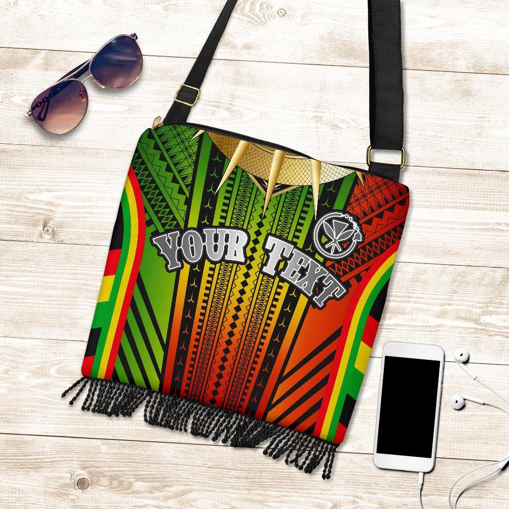 Hawaii Polynesian Custom Personalised Boho Handbag - Tribal Ornamental One Style One Size Reggae - Polynesian Pride