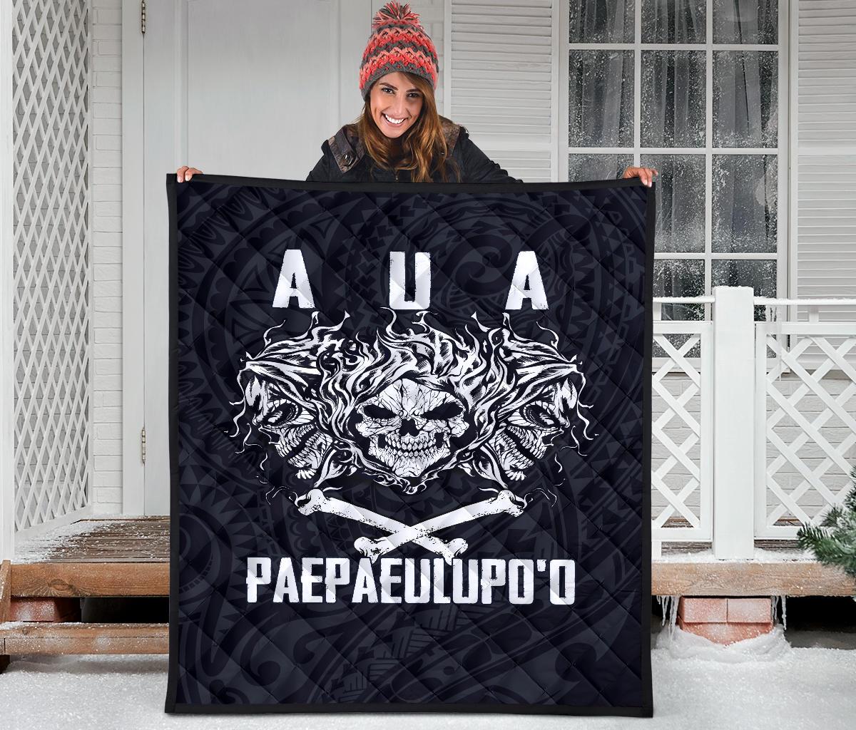 American Samoa Polynesian Premium Quilt - Aua Paepaeulupo'o - Polynesian Pride