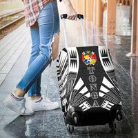 Tonga Luggage Cover - Polynesian Tattoo Black - Polynesian Pride