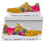 Hawaii Sneakers - Kanaka Maoli With Hibiscus On Polynesian Patterns (YELLOW) - Polynesian Pride