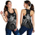 American Samoa Polynesian Racerback Tank (Women) - Polynesian Turtle (Silver) - Polynesian Pride