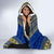 Nauru Flag Polynesian Chief Hooded Blanket - Polynesian Pride