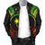 Chuuk Polynesian Men's Bomber Jacket Map Reggae - Polynesian Pride