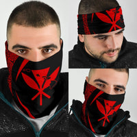 Hawaiian Bandana Kanaka Polynesian Bandana 3-Pack - Circle Style Red - Polynesian Pride