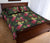 Hawaii Quilt Bed Set Palm Leaves Pineapples Jungle Leaf AH - Polynesian Pride