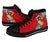 Tonga Rugby High Top Shoe Polynesian Style Pinwheel - Polynesian Pride