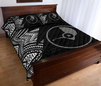 Yap Quilt Bed Set - Yap Flag Flash Version - Polynesian Pride