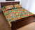 Hawaii Quilt Bed Set Tropical Flowers Hibiscus Pink Yellow AH - Polynesian Pride