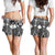 Tonga Polynesian Women's Shorts - Tonga White Seal with Polynesian tattoo - Polynesian Pride