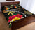 Hawaii Map Turtle Hibiscus Plumeria Polynesian - Quilt Bed Set AH - Polynesian Pride