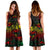 Tonga Polynesian Midi Dress - Turtle Hibiscus Reggae - Polynesian Pride