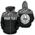 Tahiti Polynesian All Over Custom Zip up Hoodie Black Horizontal Unisex Black - Polynesian Pride