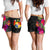 Tonga All Over Print Women's Shorts - Polynesian Hibiscus Pattern - Polynesian Pride