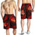 Polynesian Hawaii Men Shorts - Red Plumeria - Polynesian Pride