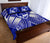 Guam Polynesian Quilt Bed Set - Guam White Seal with Polynesian Tattoo Ver 02 - Polynesian Pride