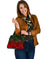 Polynesian Shoulder Handbag - Red Hibiscus Patterns - Polynesian Pride